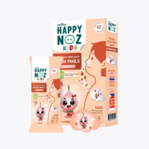 Happy Noz – Kids Onion Stickers – Orange Formula Oil 6 pcs