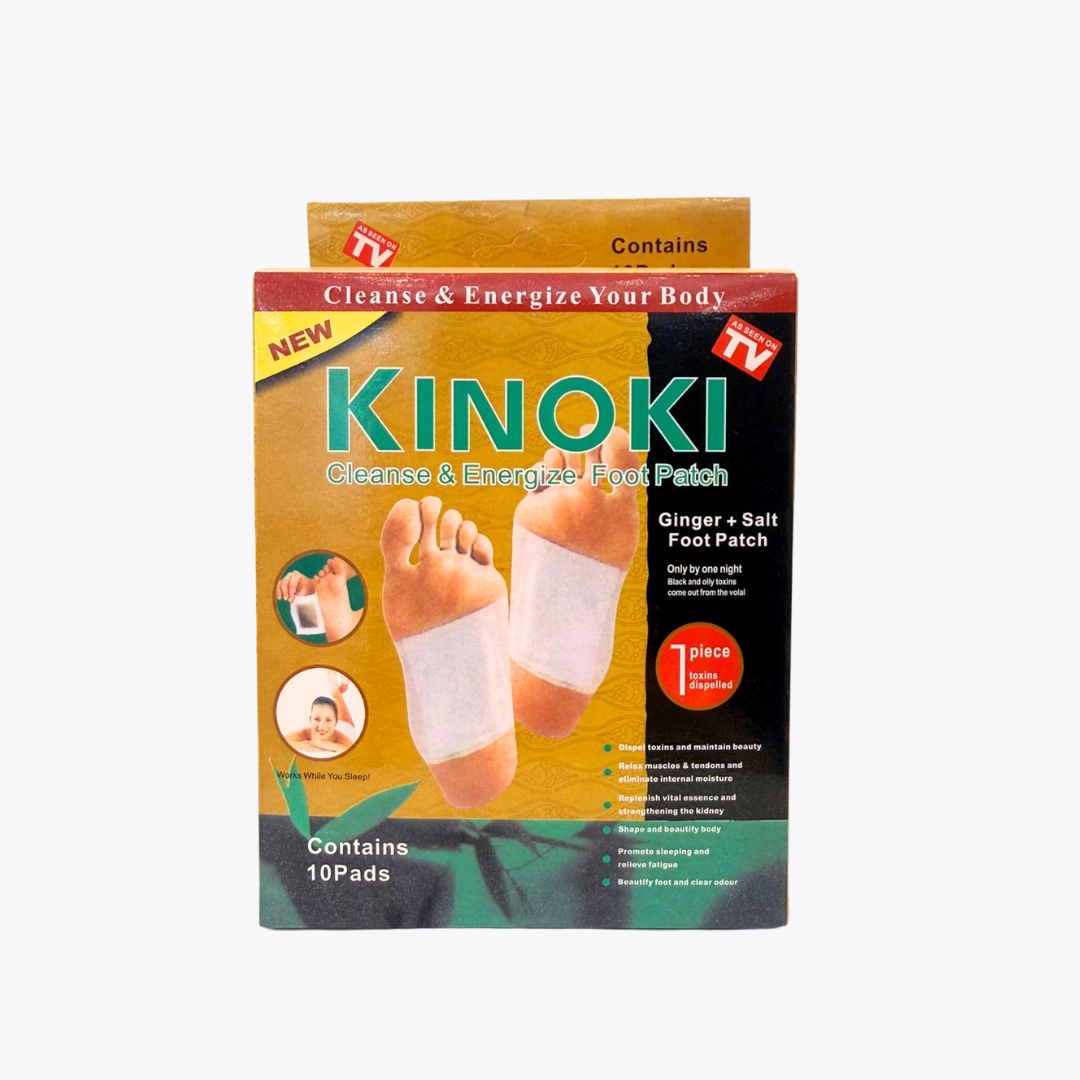 Kinoki Detox Foot Pads - Ginger + Salt (10 Pads)